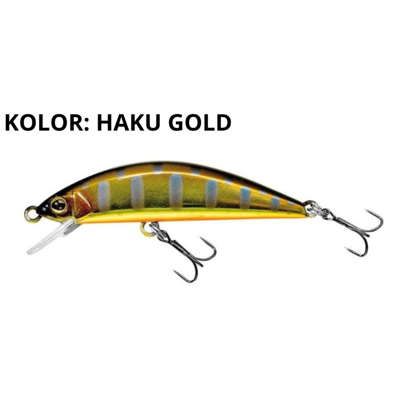 Wobler ILLEX Tricoroll 47 HW 4,7cm haku gold Wobler ILLEX Tricoroll 47 HW 4,7cm haku gold