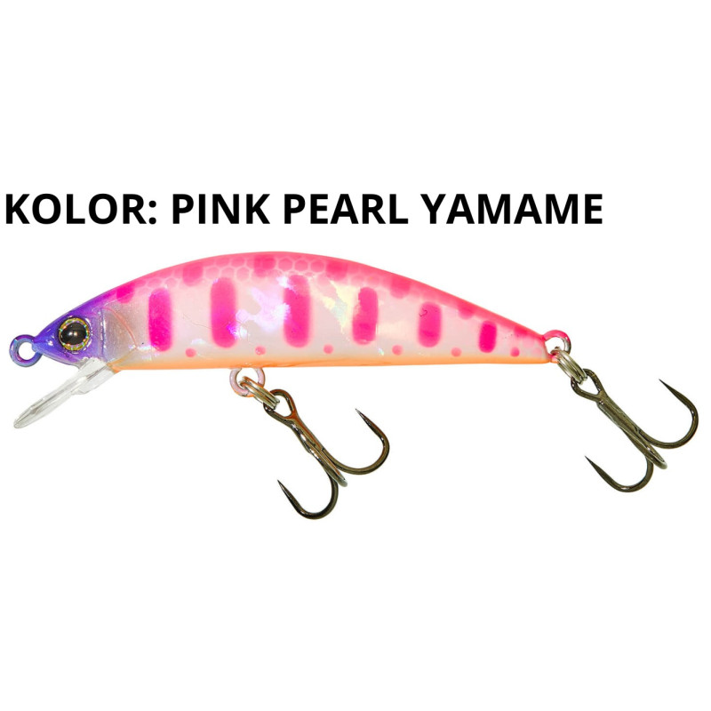 Wobler ILLEX Tricoroll 47 HW 4,7cm pink pearl yamame Wobler ILLEX Tricoroll 47 HW 4,7cm pink pearl yamame