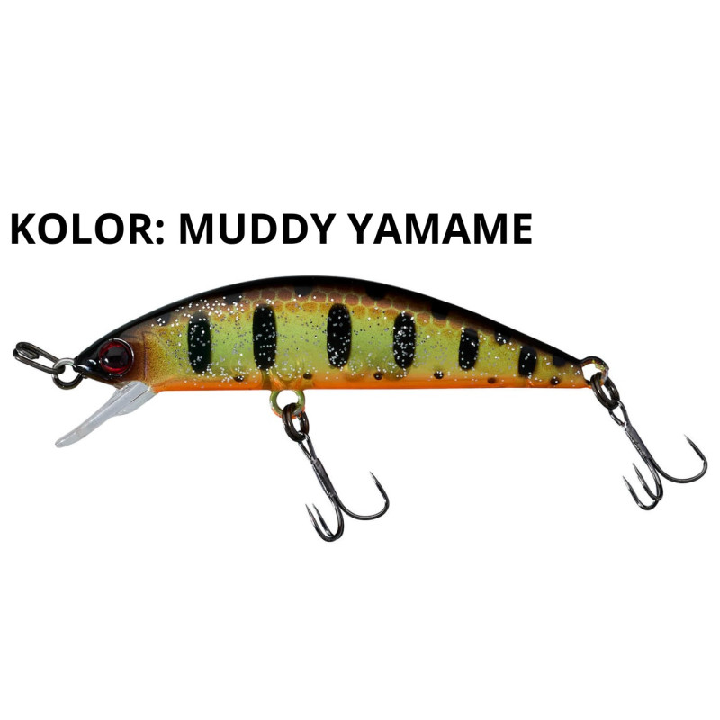 Wobler ILLEX Tricoroll 55 S 5,5cm MUDDY YAMAME Wobler ILLEX Tricoroll 55 S 5,5cm MUDDY YAMAME