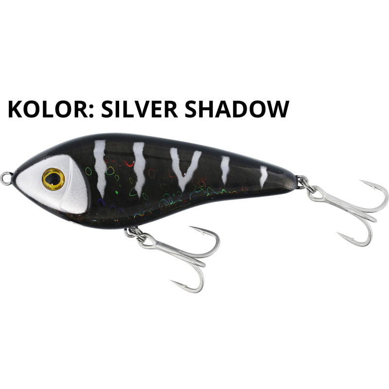 Wobler Westin SWIM SW tonacy 10 cm silver shadow Wobler Westin SWIM SW tonacy 10 cm silver shadow