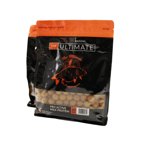 Kulki zanętowe The Ultimate 1kg - 18mm pro active milk protein