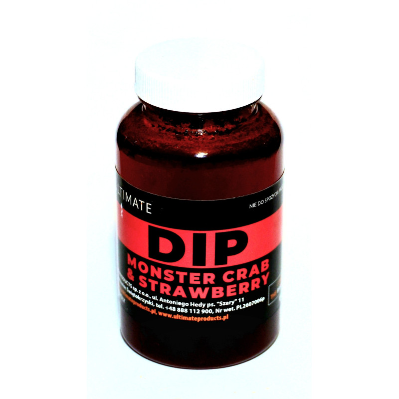 Dip The Ultimate 250ml - monster crab strawberry Dip The Ultimate 250ml - monster crab strawberry