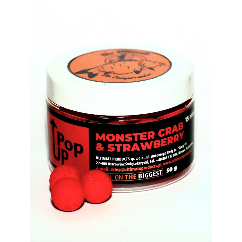 Kulki The Ultimate Pop-up 15mm - monster crab strawberry Kulki The Ultimate Pop-up 15mm - monster crab strawberry