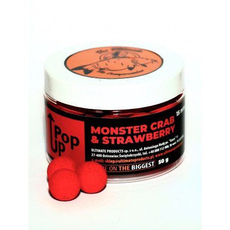 Kulki The Ultimate Pop-up 15mm - monster crab strawberry Kulki The Ultimate Pop-up 15mm - monster crab strawberry