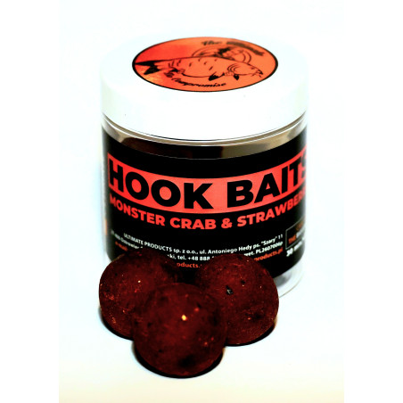 Kulki The Ultimate Hook Baits 20mm - monster crab strawberry Kulki The Ultimate Hook Baits 20mm - monster crab strawberry