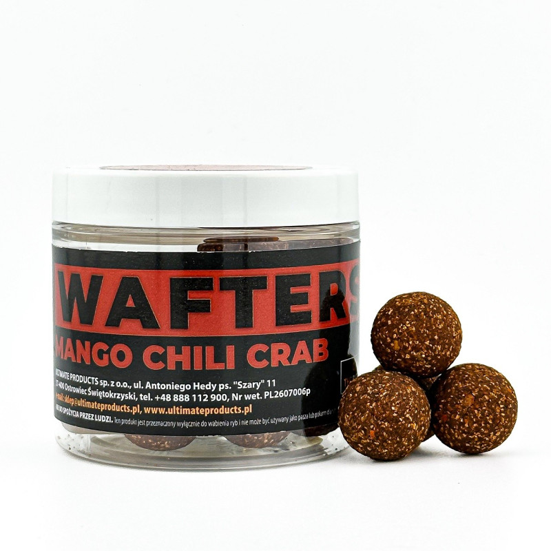 Kulki haczykowe The Ultimate Wafters 18mm - mango chili crab Kulki haczykowe The Ultimate Wafters 18mm - mango chili crab