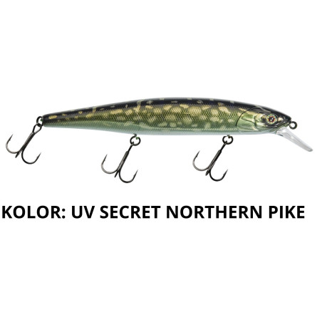 Wobler ILLEX Mag Squad 128 SP 12,8cm uv secret northern pike Wobler ILLEX Mag Squad 128 SP 12,8cm uv secret northern pike