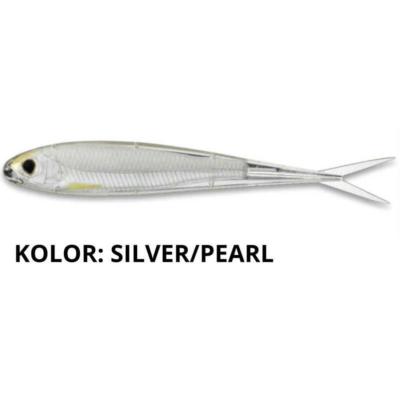 Przynęta Live Target TWITCH MINNOW SOFT - 9,5 cm silver/pearl