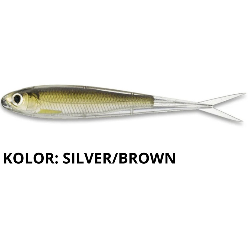 Przynęta Live Target TWITCH MINNOW SOFT - 9,5 cm silver/brown