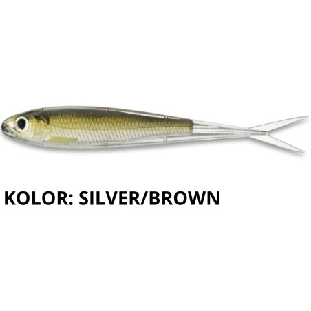 Przynęta Live Target TWITCH MINNOW SOFT - 9,5 cm silver/brown Przynęta Live Target TWITCH MINNOW SOFT - 9,5 cm silver/brown