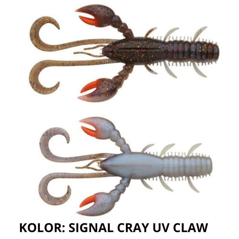 Przynęta Berkley Pulse Realistic Craw Hollow 7 cm signal cray uv claw Przynęta Berkley Pulse Realistic Craw Hollow 7 cm signal cray uv claw