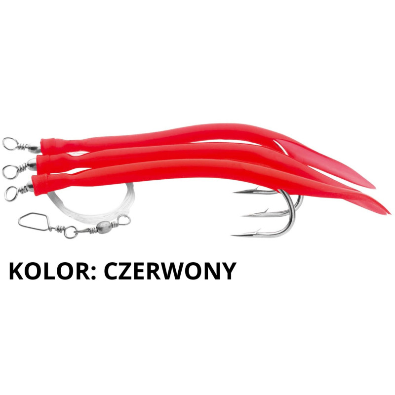 Przywieszka Gummi Makk 130cm czerwony Aquantic Przywieszka Gummi Makk 130cm czerwony Aquantic