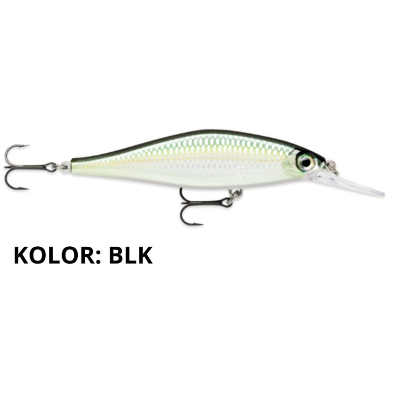 Wobler Rapala Shadow Rap Shad deep 9cm BLK Wobler Rapala Shadow Rap Shad deep 9cm BLK