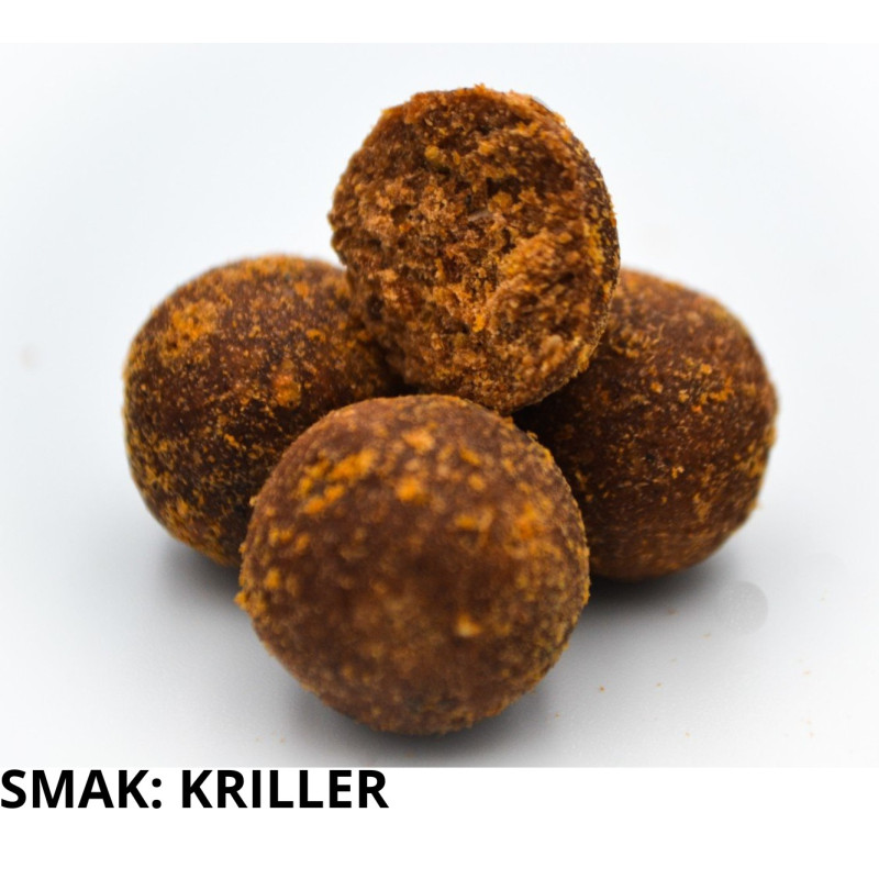 Kulki proteinowe Massive Baits Eco Boilies 18mm 1kg / KRILLER Kulki proteinowe Massive Baits Eco Boilies 18mm 1kg / KRILLER