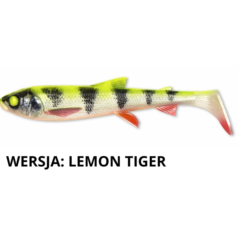 Przynęta Savage Gear 3D Whitefish Shad 15 cm lemon tiger Przynęta Savage Gear 3D Whitefish Shad 15 cm lemon tiger