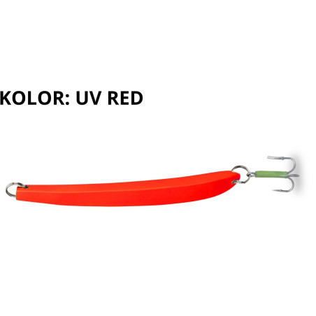 Przynęta Aquantic Banana Pilk Steel Single 400g UV Red Przynęta Aquantic Banana Pilk Steel Single 400g UV Red