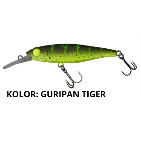 Wobler ILLEX TWITCH FLESH 61 DR 6,1cm GURIPAN TIGER Wobler ILLEX TWITCH FLESH 61 DR 6,1cm GURIPAN TIGER
