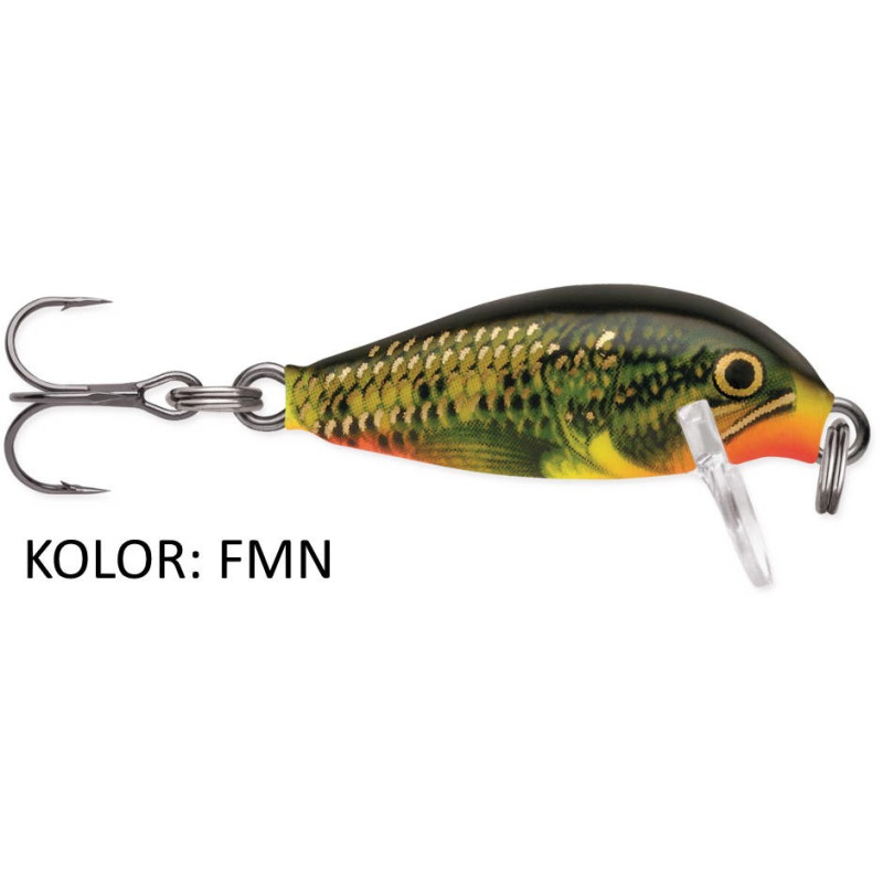 Wobler Rapala Tonący Countdown CD01 2.5 cm Fire Minnow Wobler Rapala Tonący Countdown CD01 2.5 cm Fire Minnow
