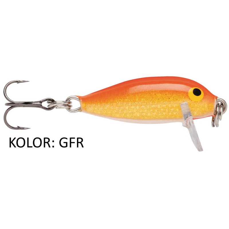 Wobler Rapala Tonący Countdown CD01 2.5 cm Gold Fluorescent Red Wobler Rapala Tonący Countdown CD01 2.5 cm Gold Fluorescent Red