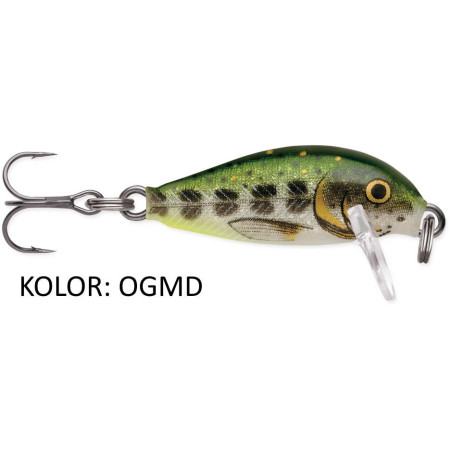 Wobler Rapala Tonący Countdown CD01 2.5 cm Olive Green Muddler Wobler Rapala Tonący Countdown CD01 2.5 cm Olive Green Muddler