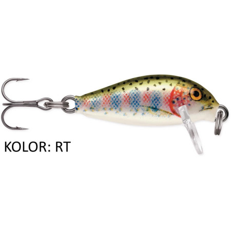 Wobler Rapala Tonący Countdown CD01 2.5 cm rainbow trout