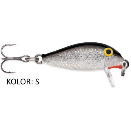 Wobler Rapala Tonący Countdown CD01 2.5 cm silver Wobler Rapala Tonący Countdown CD01 2.5 cm silver