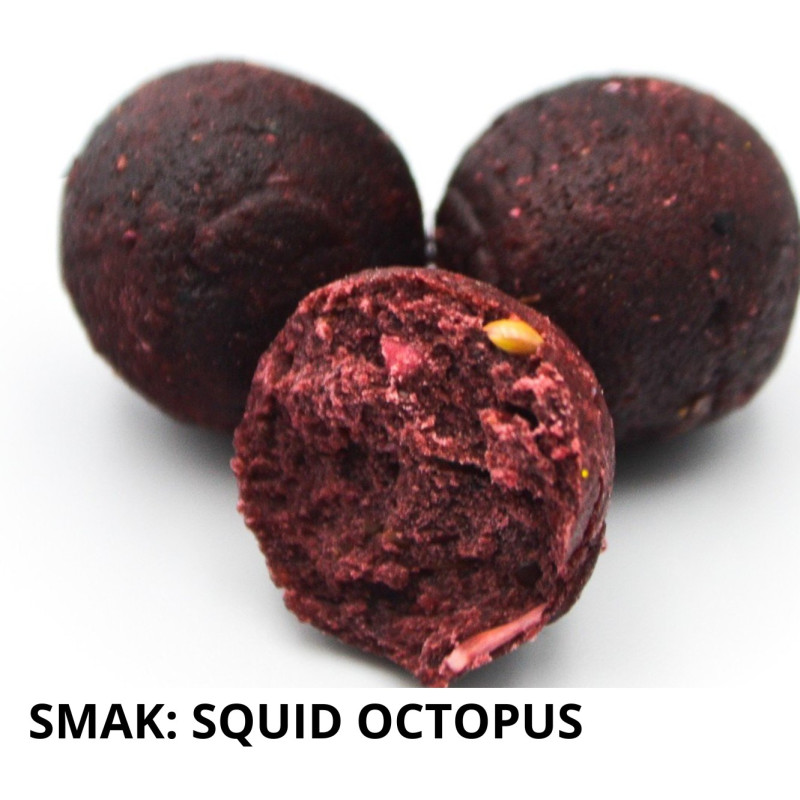 Kulki proteinowe Massive Baits Eco Boilies 18mm 1kg / SQUID OCTOPUS Kulki proteinowe Massive Baits Eco Boilies 18mm 1kg / SQUID OCTOPUS