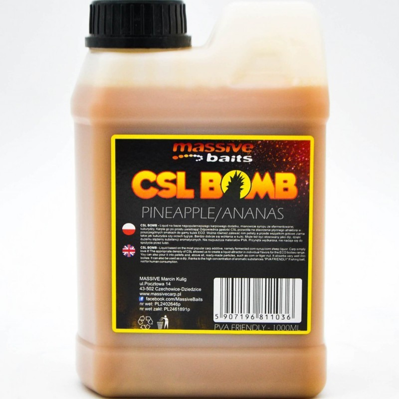 Liquid CSL Boomb 1000 ml / Ananas Massive Baits Liquid CSL Boomb 1000 ml / Ananas Massive Baits