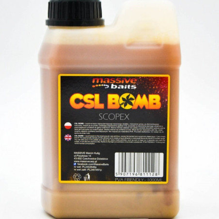 Liquid Massive Baits CSL Boomb 1L - Scopex Liquid Massive Baits CSL Boomb 1L - Scopex