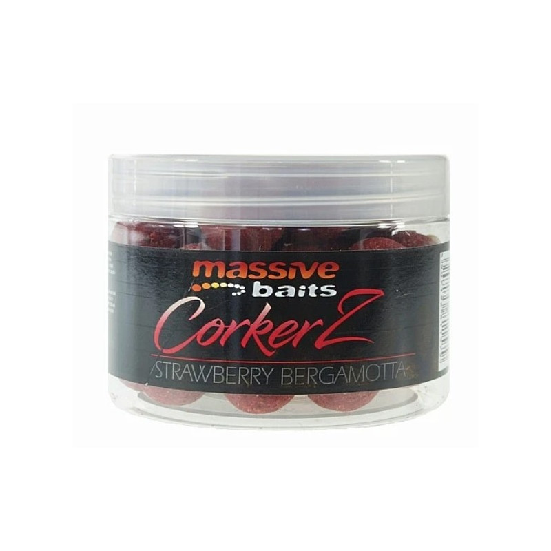 Kulki Massive Baits CORKERZ 22 mm 300 ml / strawberry bergamotta Kulki Massive Baits CORKERZ 22 mm 300 ml / strawberry bergamotta