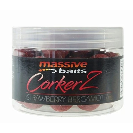 Kulki Massive Baits CORKERZ 22 mm 300 ml / strawberry bergamotta Kulki Massive Baits CORKERZ 22 mm 300 ml / strawberry bergamotta