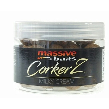 Kulki Massive Baits CORKERZ 22 mm 300 ml / milky cream Kulki Massive Baits CORKERZ 22 mm 300 ml / milky cream