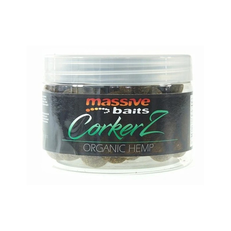 Kulki Massive Baits CORKERZ 300ml - 18mm organic hemp Kulki Massive Baits CORKERZ 300ml - 18mm organic hemp