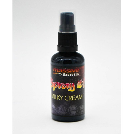 Dip Spray it 50 ml / milky cream Massive Baits Dip Spray it 50 ml / milky cream Massive Baits