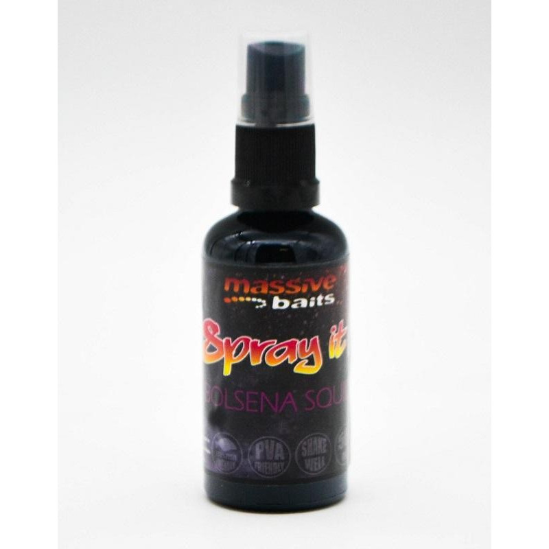 Aromat Massive Baits Spray it 50ml - bolsena squid Aromat Massive Baits Spray it 50ml - bolsena squid