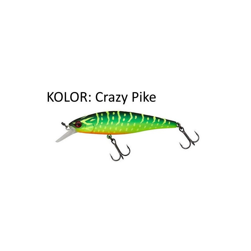 Wobler ILLEX Squad Minnow 95 SP 9.5cm Crazy Pike Wobler ILLEX Squad Minnow 95 SP 9.5cm Crazy Pike