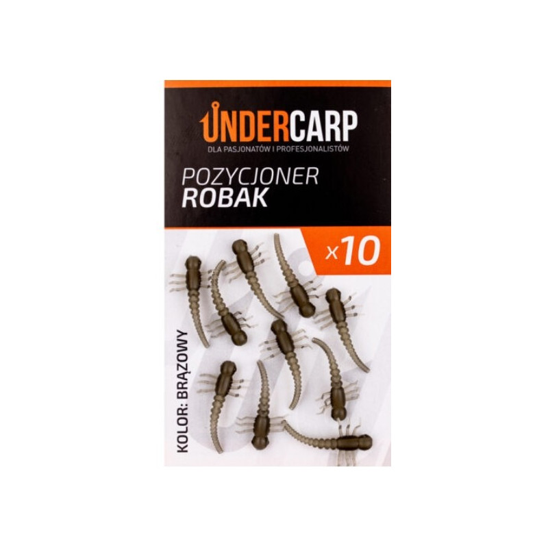 Pozycjoner haczyka Robak brązowy Under carp Pozycjoner haczyka Robak brązowy Under carp