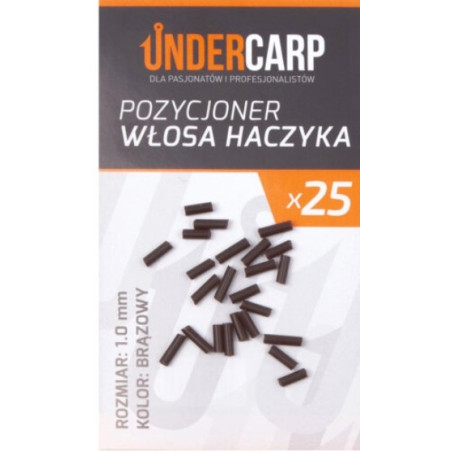 Pozycjoner włosa haczyka roz. 1,00 mm / brązowy Under carp Pozycjoner włosa haczyka roz. 1,00 mm / brązowy Under carp