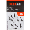 Wkręt do przynęt z kółkiem 0,8cm Under carp