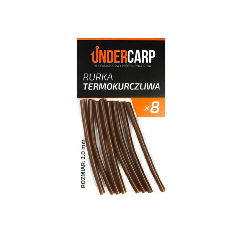 Rurka termokurczliwa brązowa brązowy Under carp Rurka termokurczliwa brązowa brązowy Under carp