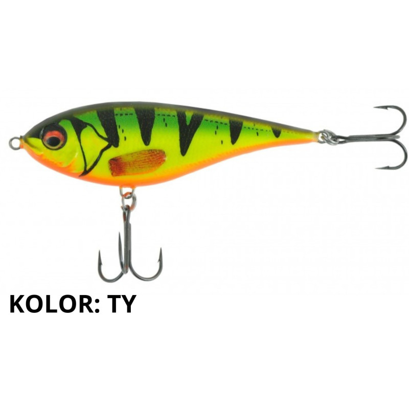 Wobler Jaxon jerk Samson Nature tonący 10cm TY Wobler Jaxon jerk Samson Nature tonący 10cm TY