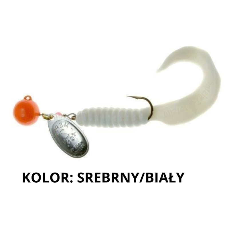 Błystka Aglia Spinflex 17g SREBRNY/BIAŁY Mepps Błystka Aglia Spinflex 17g SREBRNY/BIAŁY Mepps