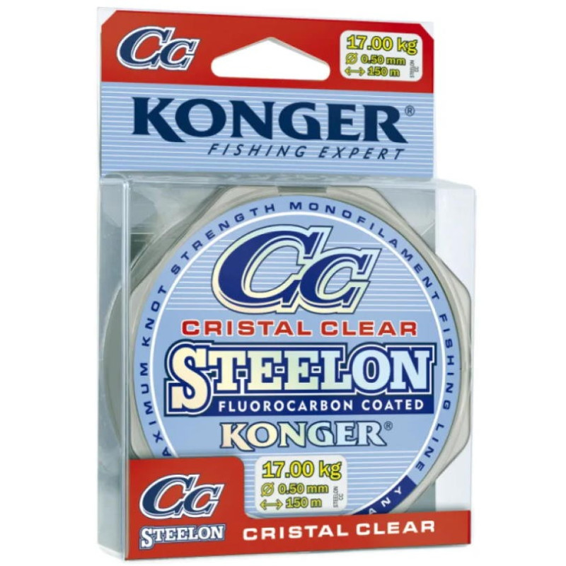 Żyłka Konger Steelon Cristal Clear 100m / 0.22mm Żyłka Konger Steelon Cristal Clear 100m / 0.22mm