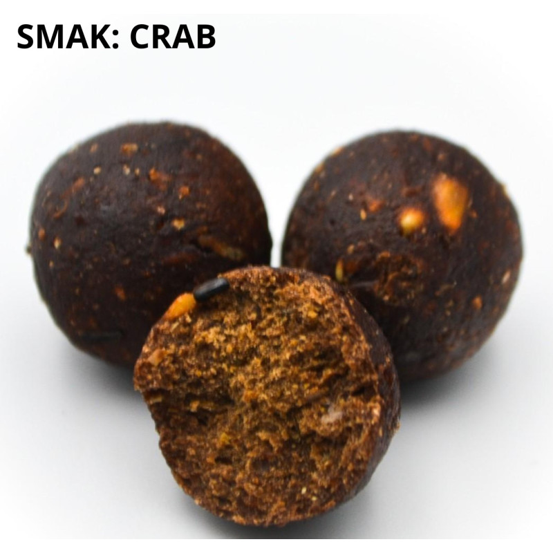 Kulki proteinowe Massive Baits Eco Boilies 18mm 1kg / CRAB Kulki proteinowe Massive Baits Eco Boilies 18mm 1kg / CRAB