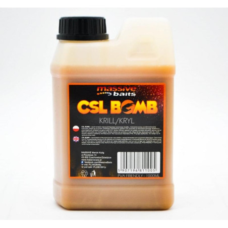 Liquid CSL Boomb 1000 ml / krill Massive Baits Liquid CSL Boomb 1000 ml / krill Massive Baits
