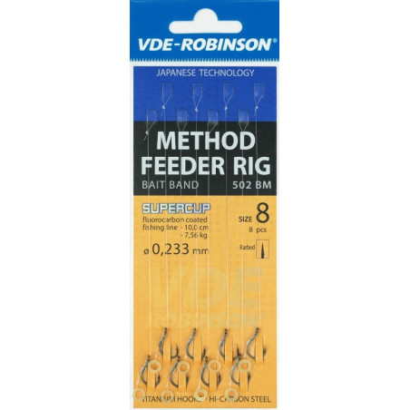 Przypon Robinson VDE-R z gumką MF 502BM hak 6 Przypon Robinson VDE-R z gumką MF 502BM hak 6