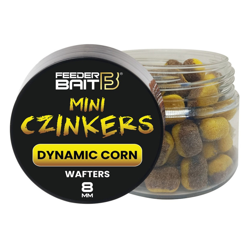 Wafters Mini Czinkers 25 ml / 8mm / Dynamic Corn Feeder Bait Wafters Mini Czinkers 25 ml / 8mm / Dynamic Corn Feeder Bait