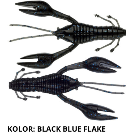 Przynęta Gunki HOURRA CRAW UP 75 7,5cm black blue flake Przynęta Gunki HOURRA CRAW UP 75 7,5cm black blue flake