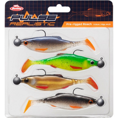 Zestaw gum Pulse Realistic Roach 15cm Berkley