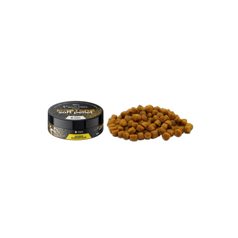 MASTERS SOFT PELLET 50g / 8mm / słodka kukurydza Match Pro MASTERS SOFT PELLET 50g / 8mm / słodka kukurydza Match Pro